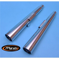 Marving Uitlaten Marvi | Chroom | Honda CM400T