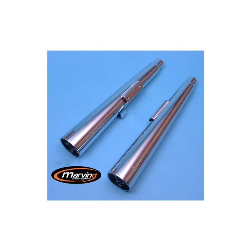 Marving Uitlaten Marvi | Chroom | Honda CM400T