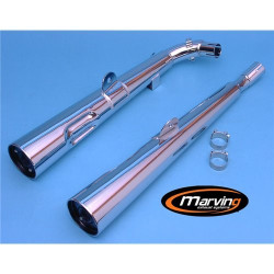 Marving Uitlaten Marvi | Chroom | Honda VT500E