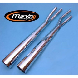 Marving Uitlaten Marvi | Chroom | Honda CB350F