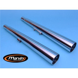 Marving Uitlaten Marvi | Chroom | Honda GL500 Silver Wing