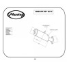 Marving Uitlaat Cylindrical | Zwart/Zilver | Honda VFR750F
