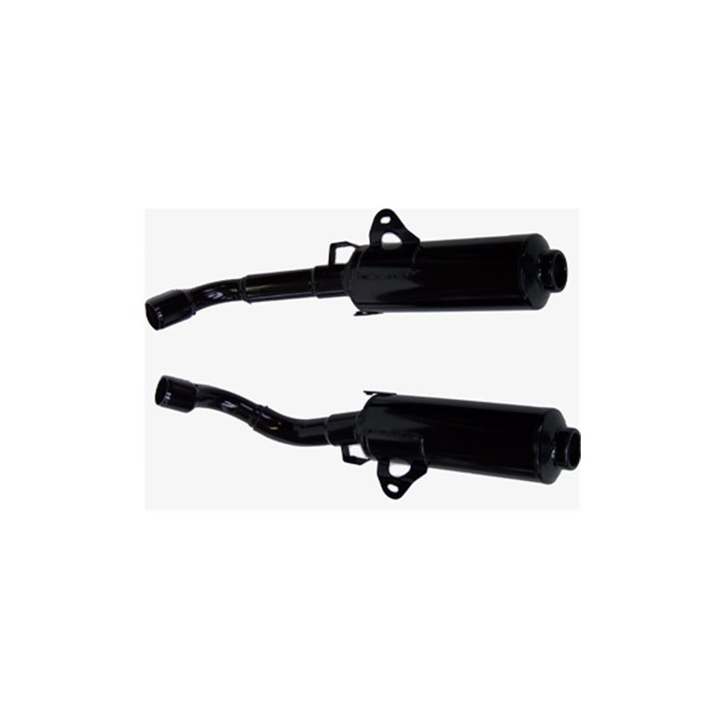 Marving Uitlaten Cylindrical | Zwart | Honda CBR1000F