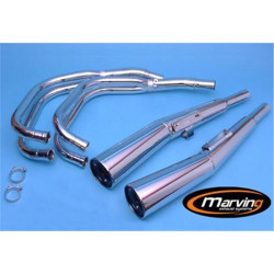 Marving Uitlaatsysteem 4-2 Master | Chroom | Honda CB750F/CB900F Bol D'or