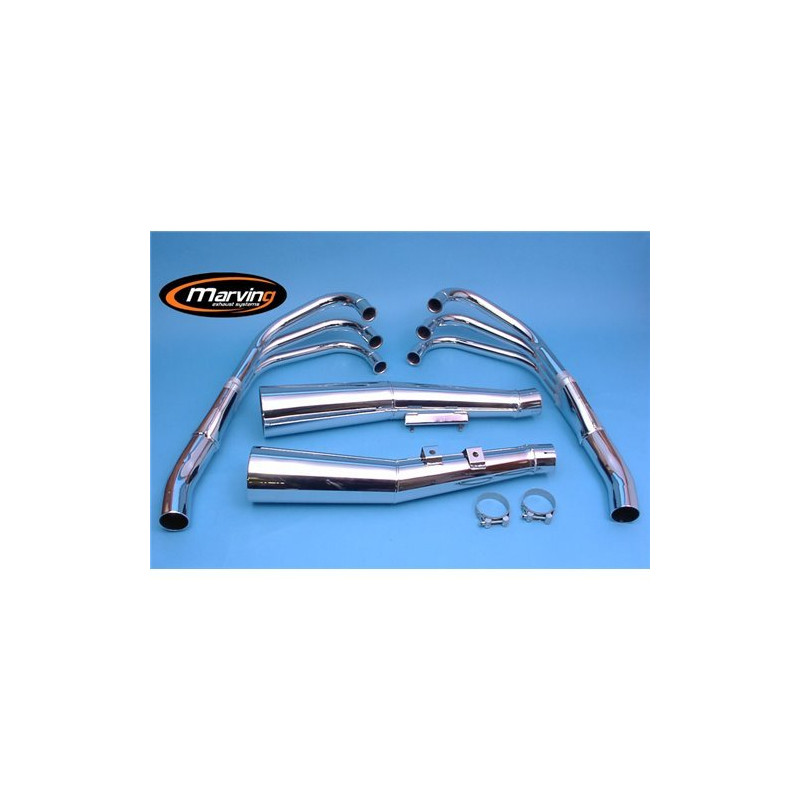 Marving Uitlaatsysteem 6-2 Master | Chroom | Honda CBX1000A/CBX1000Z