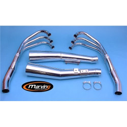 Marving Uitlaatsysteem 6-2 Master | Chroom | Honda CBX1000B Pro Link