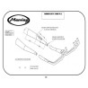 Marving Uitlaatsysteem 6-2 Master | Chroom | Honda CBX1000B Pro Link