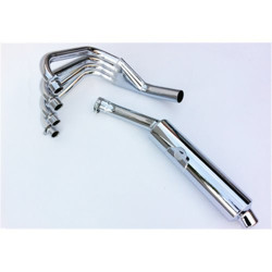 Marving Uitlaatsysteem 4-1 Cylindrical | Chroom | Honda CB750F2 SevenFifty