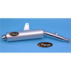 Marving Uitlaat Amacal | Chroom/Zilver | Honda XL600V Transalp