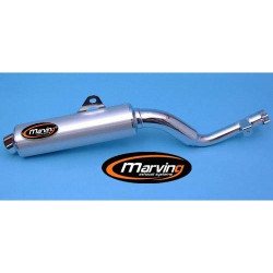 Marving Uitlaat Amacal | Chroom/Zilver | Honda XL600LM/XL600RM