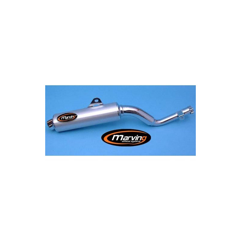 Marving Uitlaat Amacal | Chroom/Zilver | Honda XL600LM/XL600RM