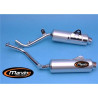 Marving Uitlaten Amacal | Chroom/Zilver | Honda NX650 Dominator