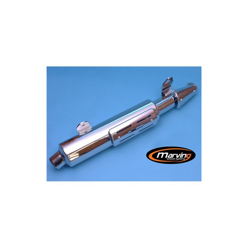 Marving Uitlaat Amacal | Chroom | Honda XRV750 Africa Twin