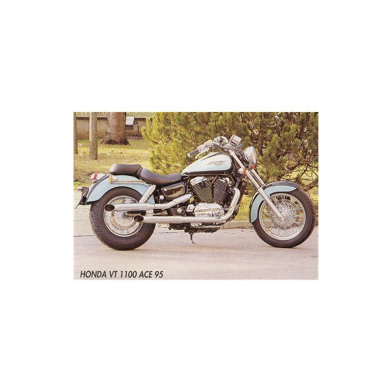 Marving Uitlaten Legend | Chroom | Honda VT1100 Shadow C2