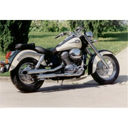 Marving Uitlaatsysteem Legend | Chroom | Honda VT750 C2 Shadow