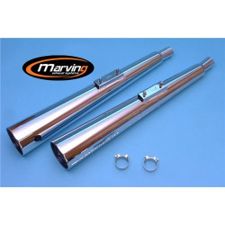 Marving Uitlaten Marvi | Chroom | Kawasaki Z650