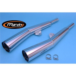 Marving Uitlaten Master | Chroom | Kawasaki Z1100