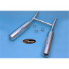 Marving Uitlaten Cylindrical | Chroom | Kawasaki EN500