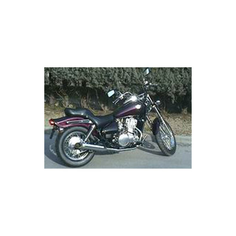 Marving Uitlaten Custom Silenced | Chroom | Kawasaki EN500