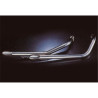Marving Uitlaatsysteem Low Short Drag Pipes | Zilver | Kawasaki VN800