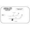 Marving Uitlaatsysteem Low Short Drag Pipes | Zilver | Kawasaki VN800
