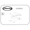 Marving Uitlaten Marvi | Zwart | Moto Morini 500