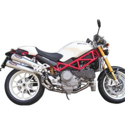 Marving Uitlaten Conical | Zilver | Ducati 998 Monster S4R/S4RS