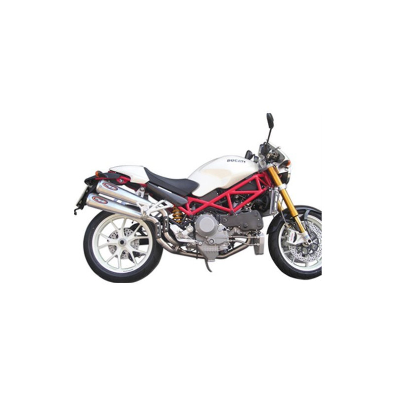 Marving Uitlaten Conical | Zilver | Ducati 998 Monster S4R/S4RS
