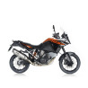 BOS Uitlaat Desert Fox | Zilver | KTM 1050/1190 Adventure & 1290 Super Adventure
