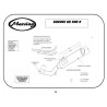 Marving Uitlaat Cylindrical | Zwart/Zilver | Suzuki GS500E