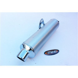 Marving Uitlaat Cylindrical | Chroom/Zilver | Suzuki RF900R