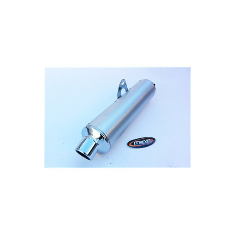 Marving Uitlaat Cylindrical | Chroom/Zilver | Suzuki RF900R