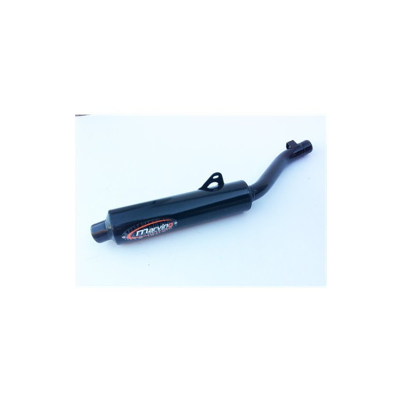 Marving Uitlaat Cylindrical | Zwart | Suzuki RF600R Slip-On