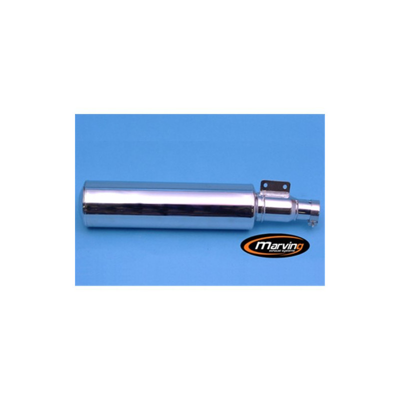 Marving Uitlaat Cylindrical | Chroom | Suzuki LS650