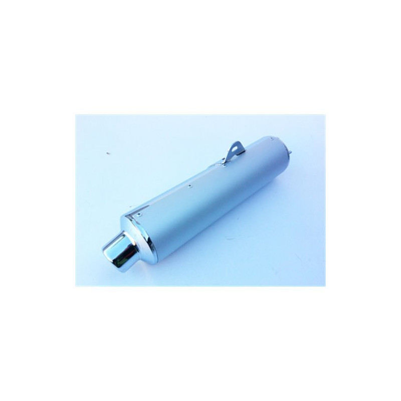Marving Uitlaat Cylindrical | Chroom/Zilver | Suzuki GSF 1200 Bandit/S