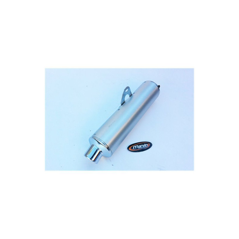 Marving Uitlaat Cylindrical | Chroom/Zilver | Suzuki RF600R Bolt-On