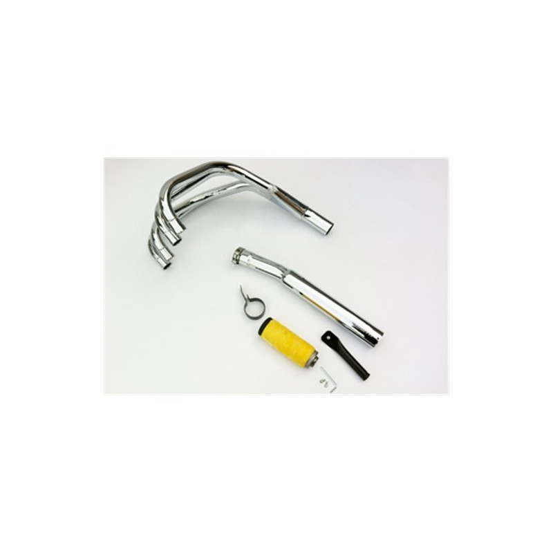 Marving Uitlaatsysteem 4-1 Racing | Chroom | Suzuki GS550E (giet)