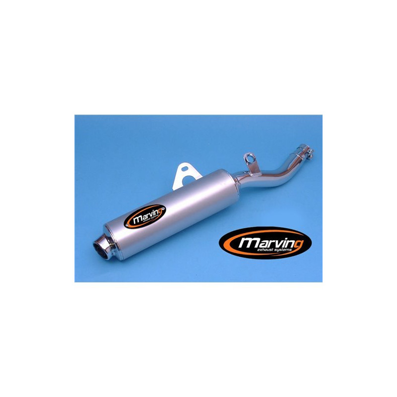 Marving Uitlaat Amacal | Chroom/Zilver | Suzuki DR650RS/DR650RSE