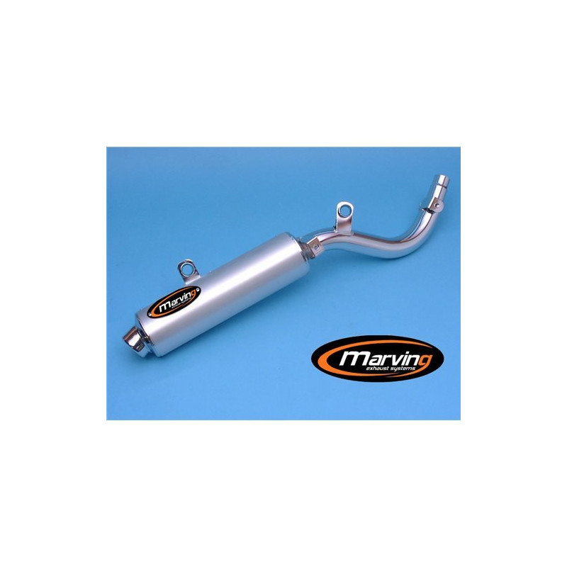 Marving Uitlaat Amacal | Chroom/Zilver | Suzuki DR650E