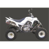 Marving Uitlaatsysteem Big Oval | Zilver | Yamaha YFZ700R