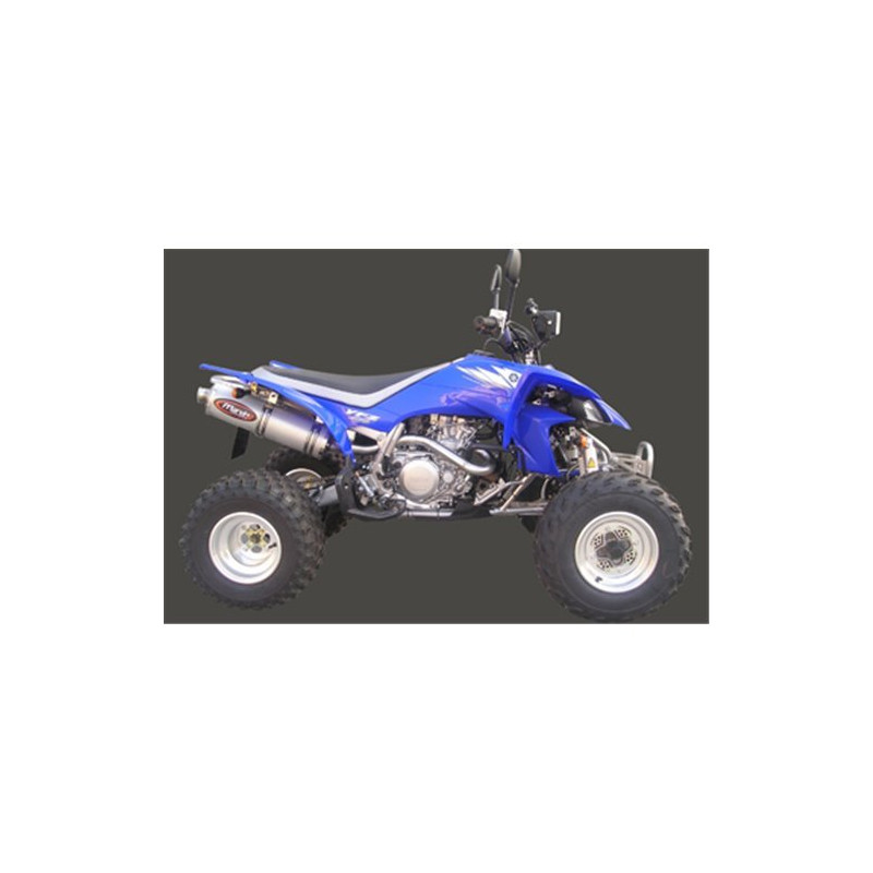 Marving Uitlaatsysteem Big Oval | Zilver | Yamaha YFZ450R