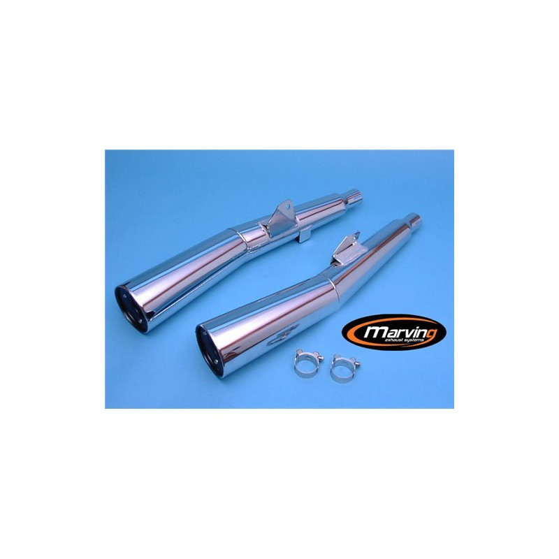 Marving Uitlaten Master | Chroom | Yamaha XJ400/XJ550