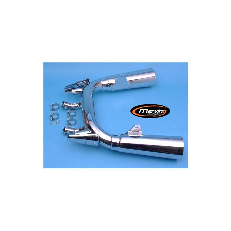 Marving Uitlaten Master | Chroom | Yamaha V-Max 1200