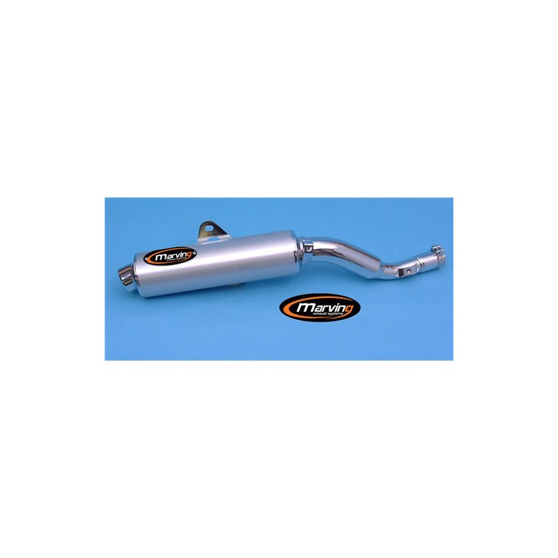 Marving Uitlaat Amacal | Chroom/Zilver | Yamaha XT600E