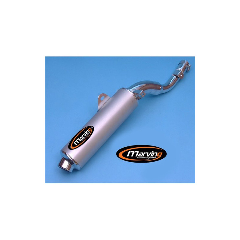 Marving Uitlaat Amacal | Chroom/Zilver | Yamaha XT600