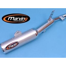 Marving Uitlaat Amacal | Chroom/Zilver | Yamaha XT225 Serrow