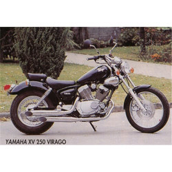 Marving Uitlaatsysteem Legend | Chroom | Yamaha XV125/XV250 Virago