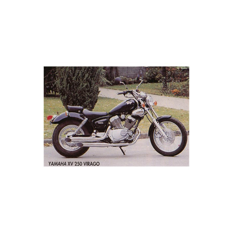 Marving Uitlaatsysteem Legend | Chroom | Yamaha XV125/XV250 Virago