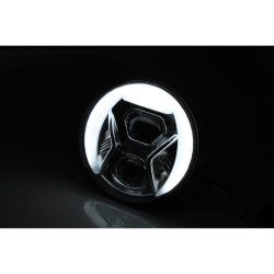 Highsider Koplamp LED 7" British Style TYPE8