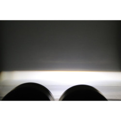 Highsider Smart Koplamp LED Dubbel - Highsider Smart Koplamp LED Dubbel | Zwart